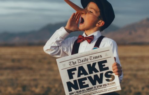 What is the main reason for spreading fake news?