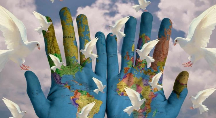 What are the steps to global peace?